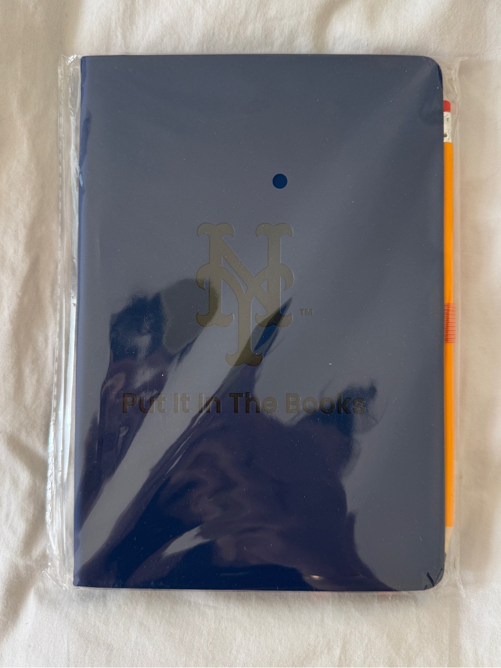 NY Mets Howie Rose Retirement "Put It In The Books" Notebook & Scorecard SGA